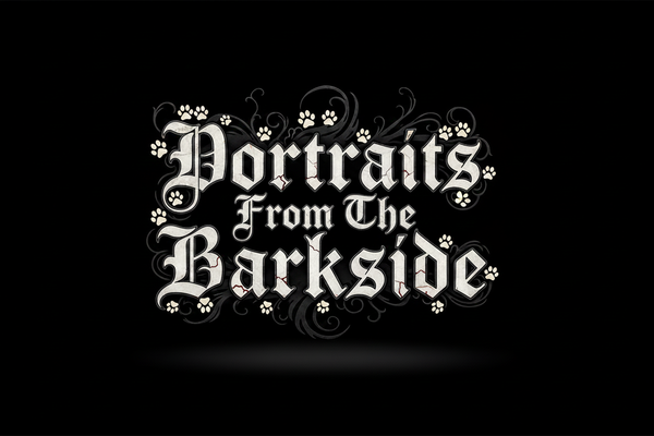 Portraits From The Barkside Logo - Cute Version